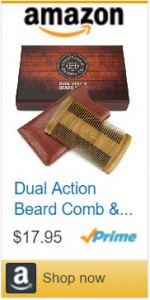 Dual Action Beard Comb & Protective Sleeve