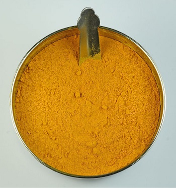 Remedy for ringworm in beard - ground tumeric